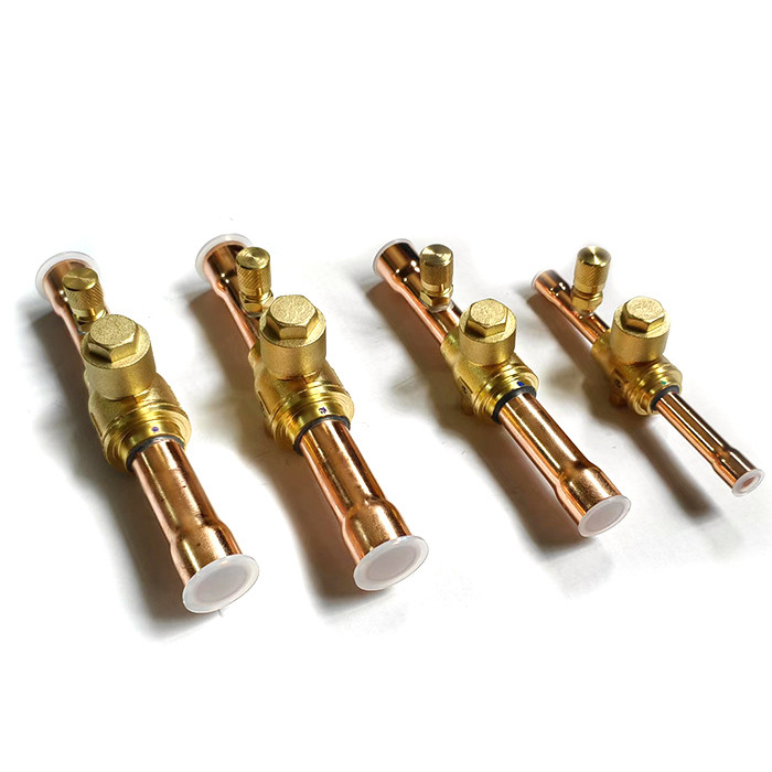 DN4-DN100 DN Pressione 7/8 Valvola a sfera di refrigerazione per refrigeranti CFC HCFC HFC