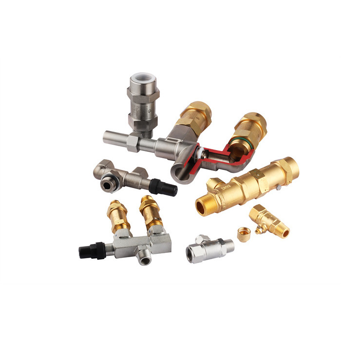 DN6-DN50 Compressore di refrigerazione Valvola di sollevamento della pressione per compressore d'aria 0.3-4.5MPa Pressione impostata