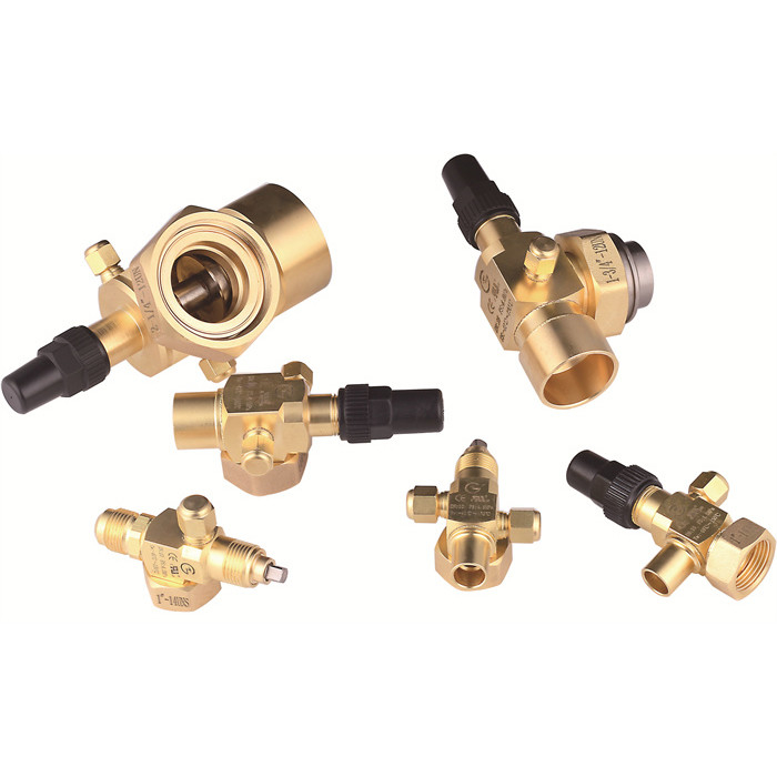 Pressione DN4-DN50 Valvola di servizio rotolock di refrigerazione e accessori per -40°C+150°C e 0-4,5 MPa