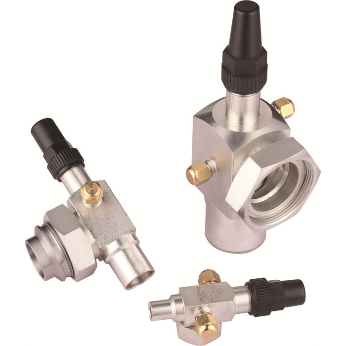 Pressione DN4-DN50 Valvola di servizio rotolock di refrigerazione e accessori per -40°C+150°C e 0-4,5 MPa