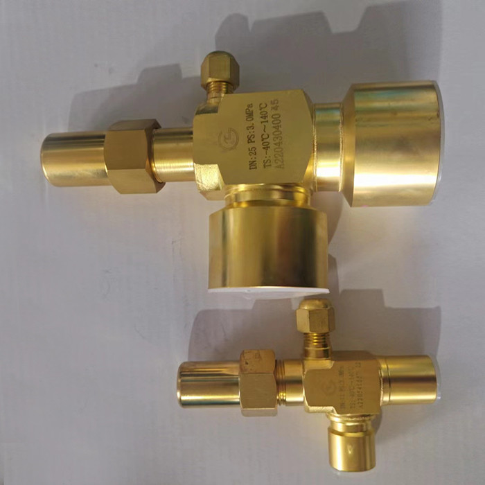 Valvola angolare di refrigerazione a lunga durata di vita / 0·6.3MPa HCFC R717 Valvola angolare di saldatura