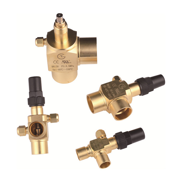 Valvola angolare di refrigerazione a lunga durata di vita / 0·6.3MPa HCFC R717 Valvola angolare di saldatura
