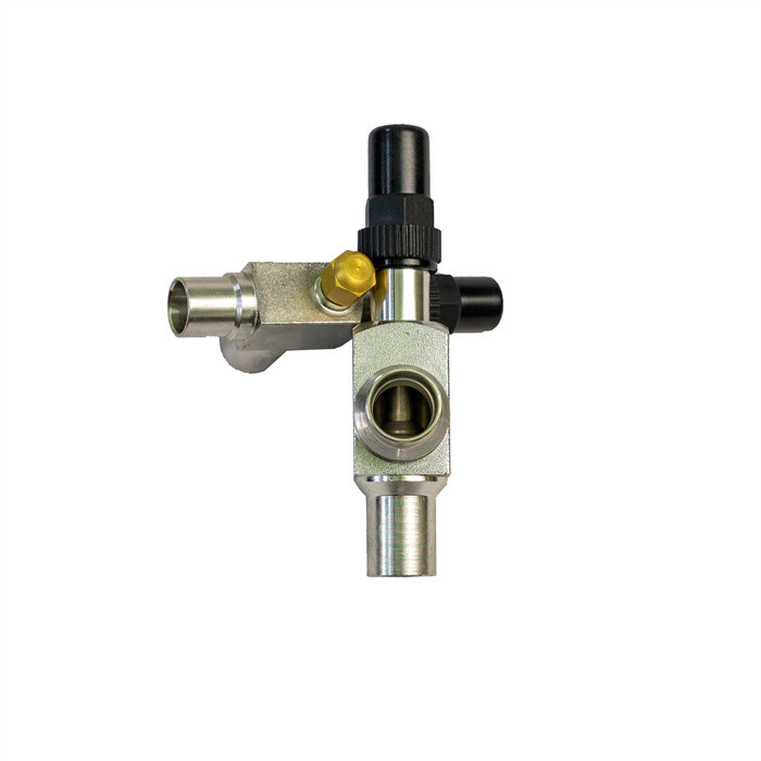 Valvola angolare in ottone per refrigeranti CFC HCFC HFC R717