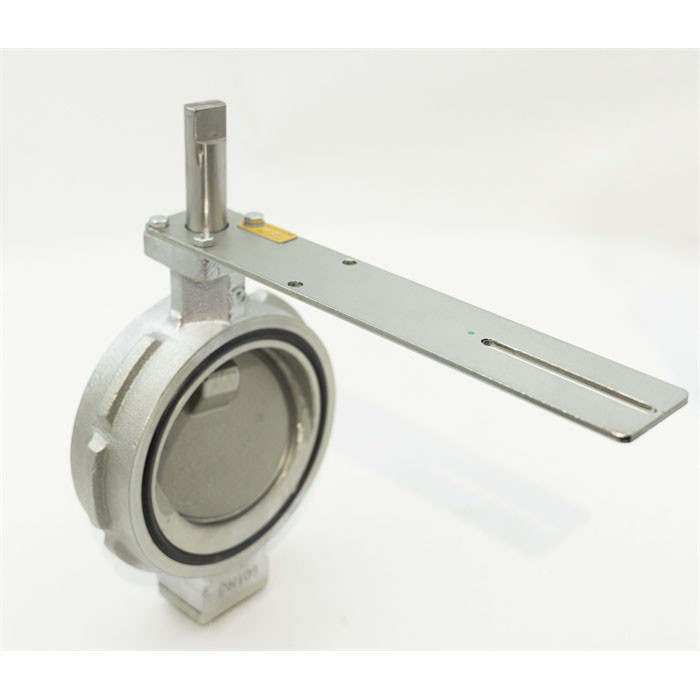 Classe di protezione IP67 Valvola a farfalla di refrigerazione per CFC HCFC HFC DN40  DN300 Dimensione