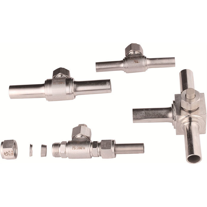 CO2 raffreddamento 3/4 pollici compressione spento valvola alta pressione DN4  DN40 0  16.0 MPa -40C  140C
