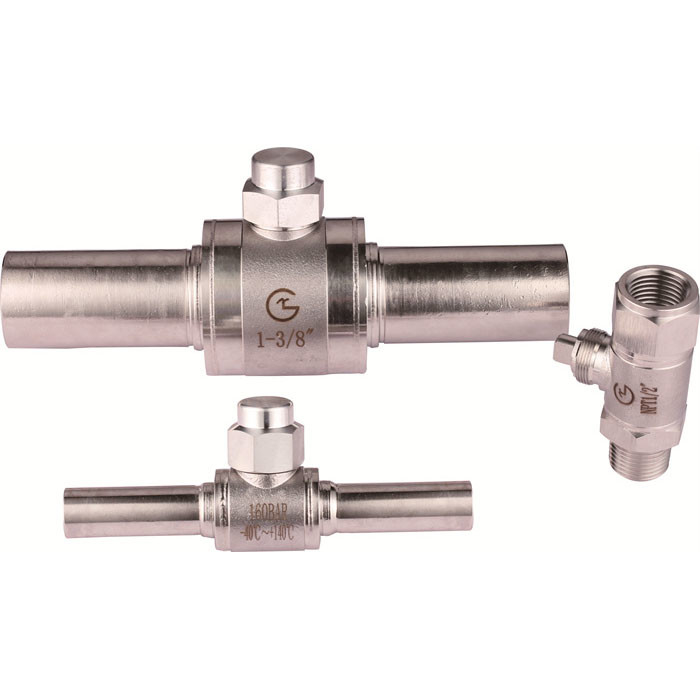 DN4  DN40 CO2 Valvola di spegnimento della refrigerazione e valvola a sfera Intervallo di pressione 0  16,0 MPa Certificato CE