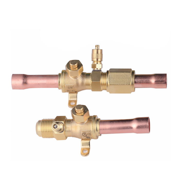 DN4  DN50 Valvola manuale di refrigerazione Valvola verticale di refrigerazione e valvola manuale per CFC HCFC HFC