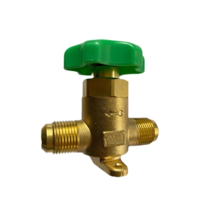 Valvola manuale di raffreddamento resistente alla temperatura facile da installare per CFC HCFC HFC R22 R410a R134a