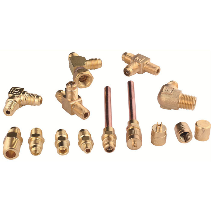 Valvo ad ago in ottone controllato con precisione manuale per valvo ad ago di compressione industriale 1/4