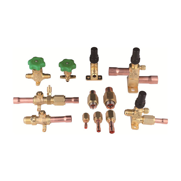 CFC HCFC HFC Quick Connect Fittings refrigeranti / Tubo di refrigerazione per un raffreddamento ottimale nell'industria delle bevande