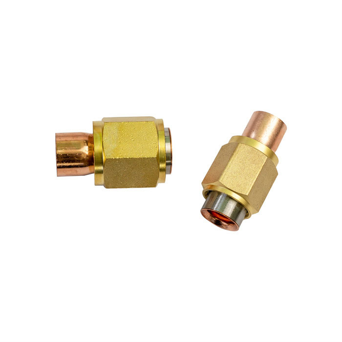 CFC HCFC HFC Quick Connect Fittings refrigeranti / Tubo di refrigerazione per un raffreddamento ottimale nell'industria delle bevande