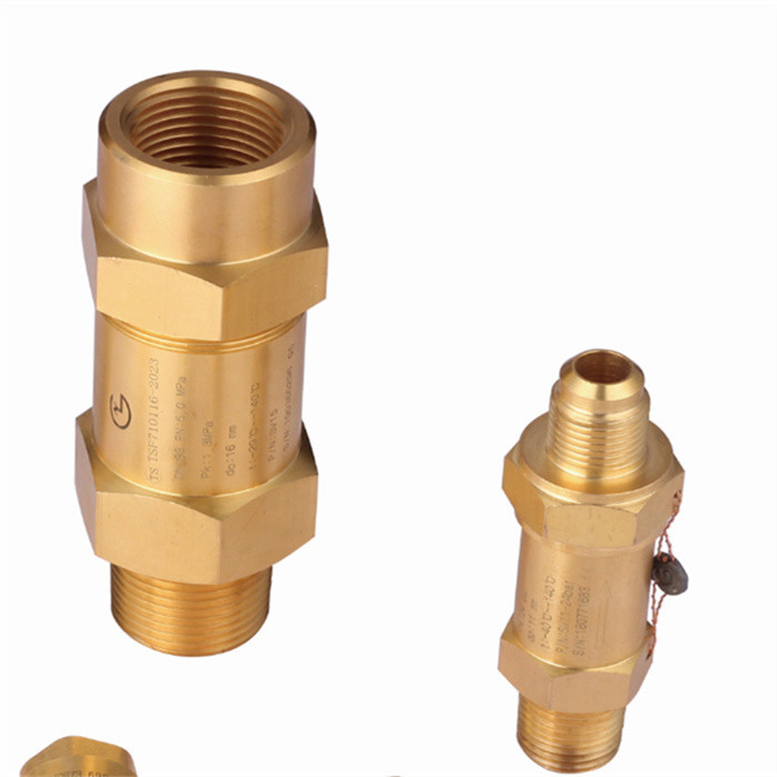 Valvola di rilievo di pressione di sicurezza per refrigerazione HFC con pressione impostata 0,3 ~ 4,5 MPa Certificata CE