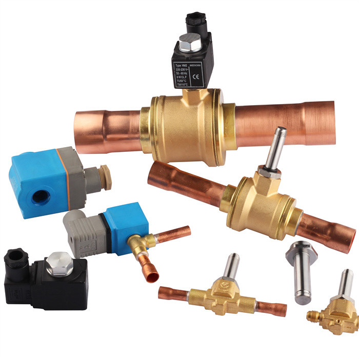 0-3.0 MPa 3/8 Valvola solenoide di refrigerazione tipo flange con grande affidabilità